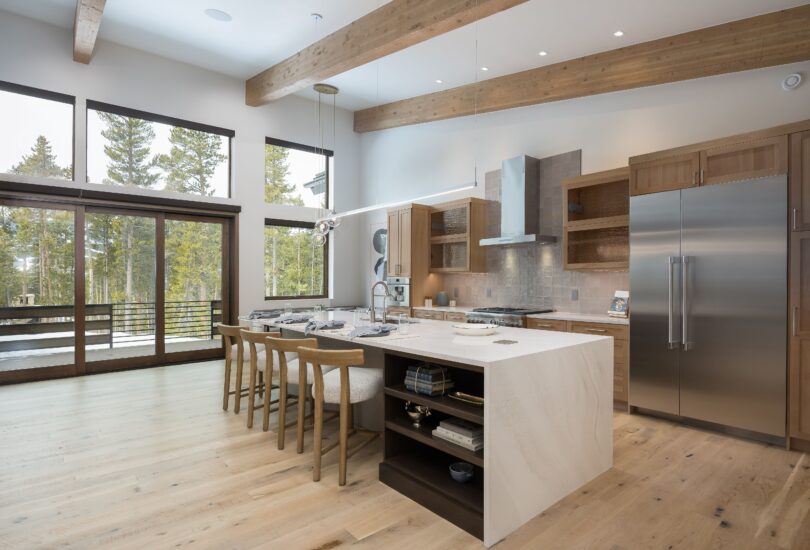 Natural With Light Wash; Koala On Hickory Cabinetry Kitchen Remodel by Creative Cabinetry project photo 6