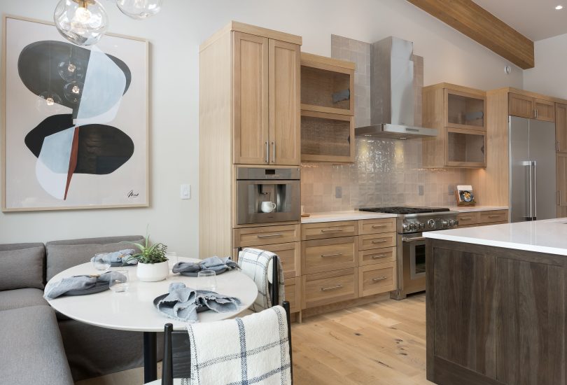 Natural With Light Wash; Koala On Hickory Cabinetry Kitchen Remodel by Creative Cabinetry project photo 3