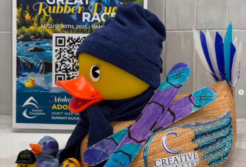 Creative Cabinetry sponsors The Great Rubber Duck Race in Breckenridge 2025