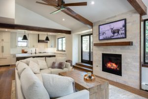 This is a picture of the home after the remodel.