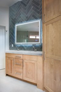 This is a picture of a primary bathroom.